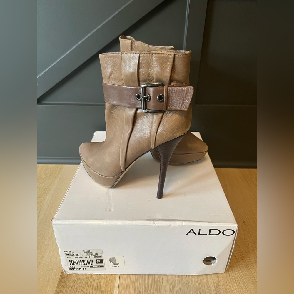 Aldo Corker Platform Ankle Boot